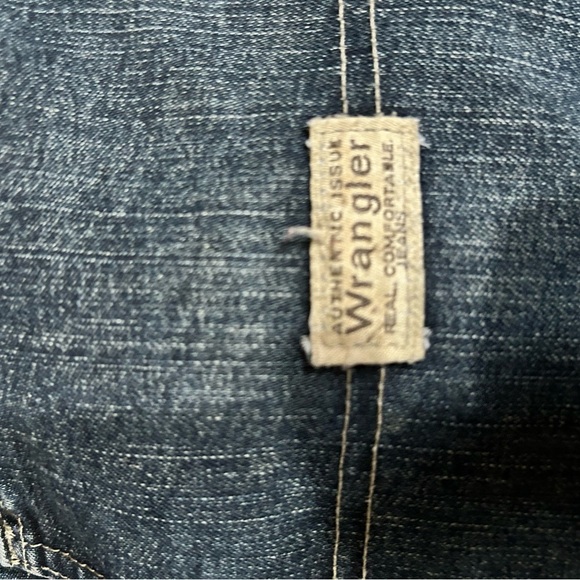 Wrangler Relaxed Carpenter Blue Jeans Durable Cotton 38x29 - Picture 5 of 9
